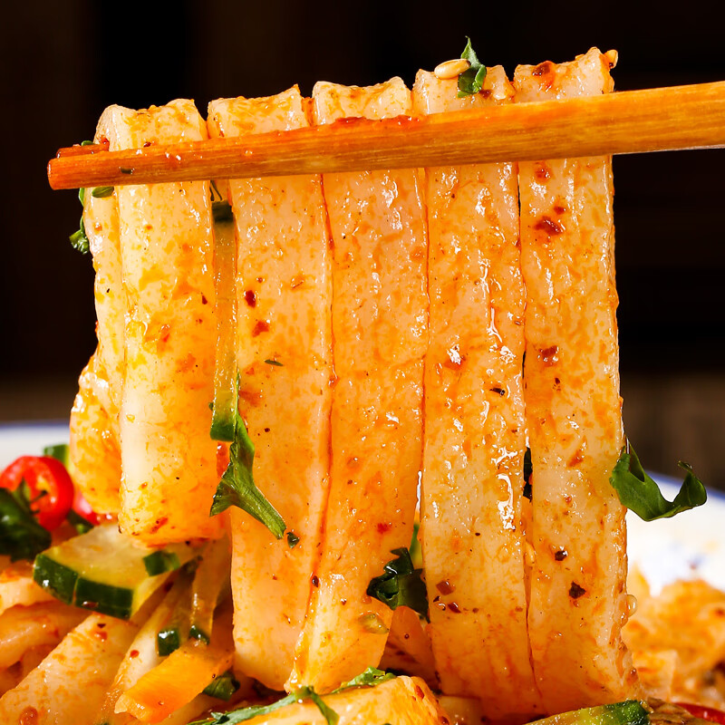 新食道孙大胜擀面皮陕西宝鸡岐山特产扶风小吃孙大圣西安凉皮速食品