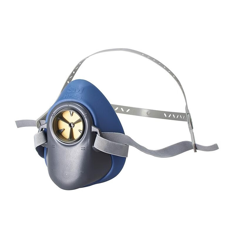 【jd物流 日本直邮】3m防毒面罩 替换式防尘口罩 面体吸收罐口鼻防尘