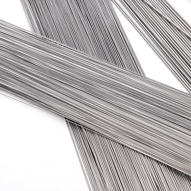 千惠侬304不锈钢弹簧钢丝 钢丝直条 硬钢丝 钢线圆棒可加工 0.2mm--5mm 0.2mm一米一根(10根)
