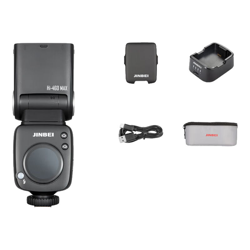 �𱴣�JINBEI��Hi-460MAX��������Ƶ���΢�����TTL����ͬ����Я�������ø�ʿ�����῵���ְ�˹����ͨ�ð�