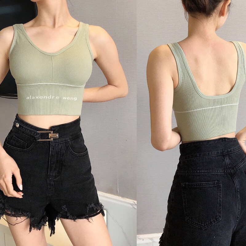 霏斯诗町女士运动内衣女美背文胸吊带运动背心女外穿跑步运动健身内搭