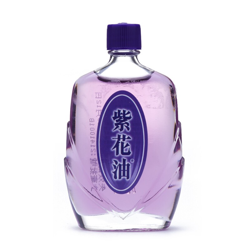 香港直邮香港药油华星紫花油清新醒神蚊虫叮咬伤风鼻塞舟车晕浪居家常备华星紫花油6ml 小瓶 虎窝购