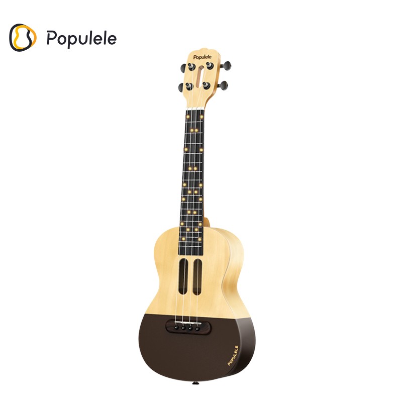populele智能尤克里里饼干款23英寸学生成人乌克丽丽初学者小吉他儿童ukulele