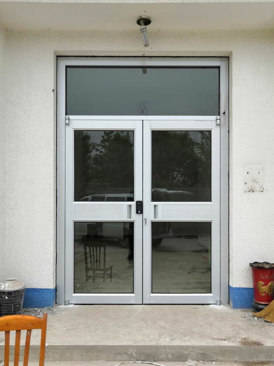 铝合金肯德基门厂家定制商铺店面地弹平开酒店大厅玻璃门肯德基门