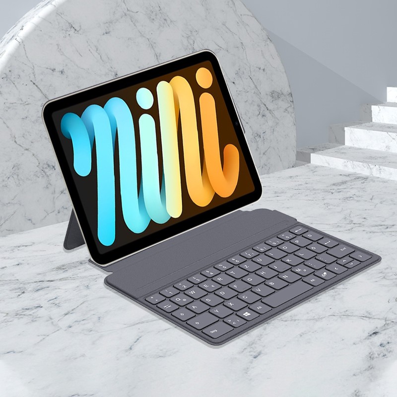 爱魔(amork) 苹果ipadpro键盘蓝牙键盘磁吸智能双面夹 ipad mini6键盘