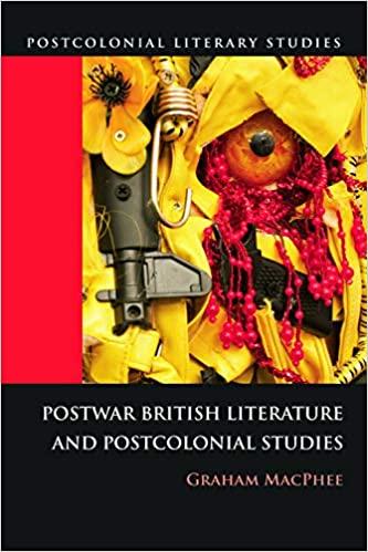 预订 postwar british literature and postcolonial studies