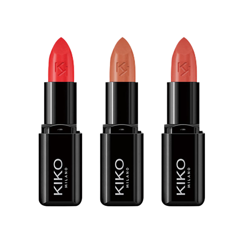 KIKO4系滋润口红小黑管唇部彩妆404 407 414 433 432号豆沙 404+443+448口红套装