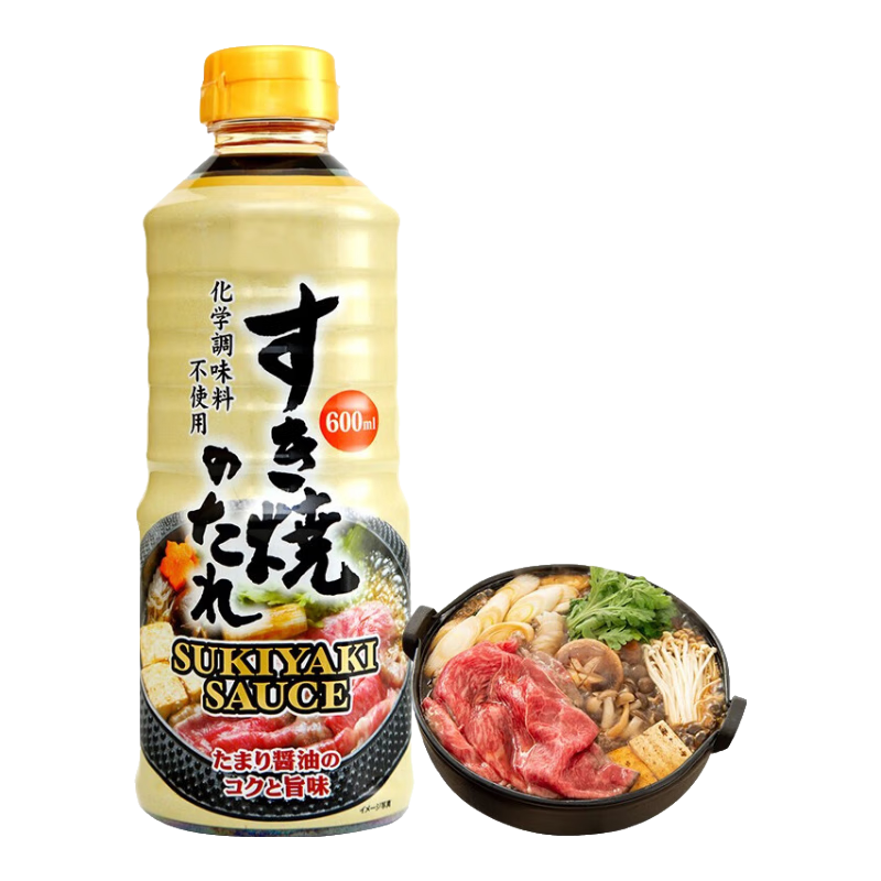 日本原装进口 三菱 寿喜烧汁 日式牛肉火锅汁酱油600ml