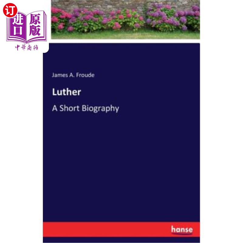 海外直订luther: a short biography 卢瑟
