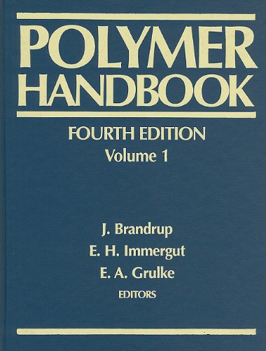 预订polymer handbook, fourth edition volume 1