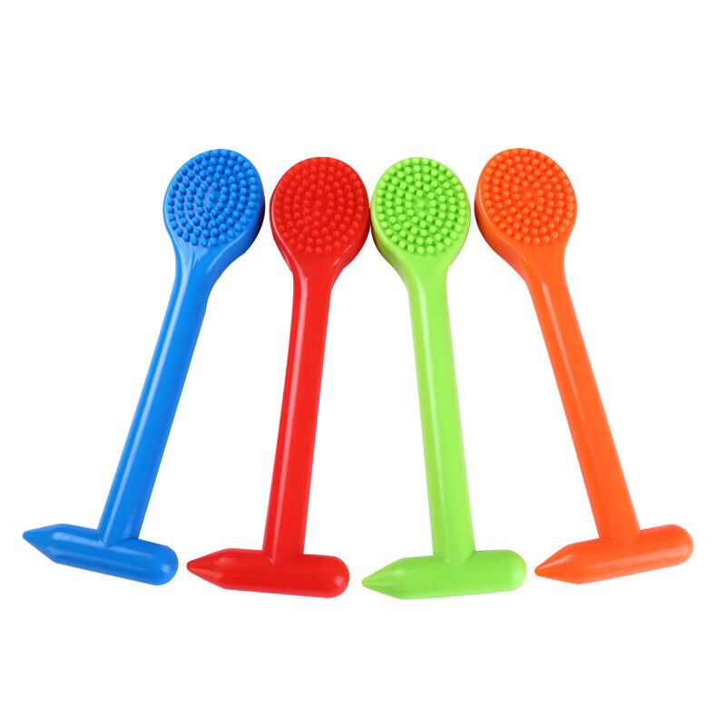 助鑫 硅胶 按摩锤经络锤敲打锤经络拍按摩棒疼痛按摩器健身敲背捶颈肩