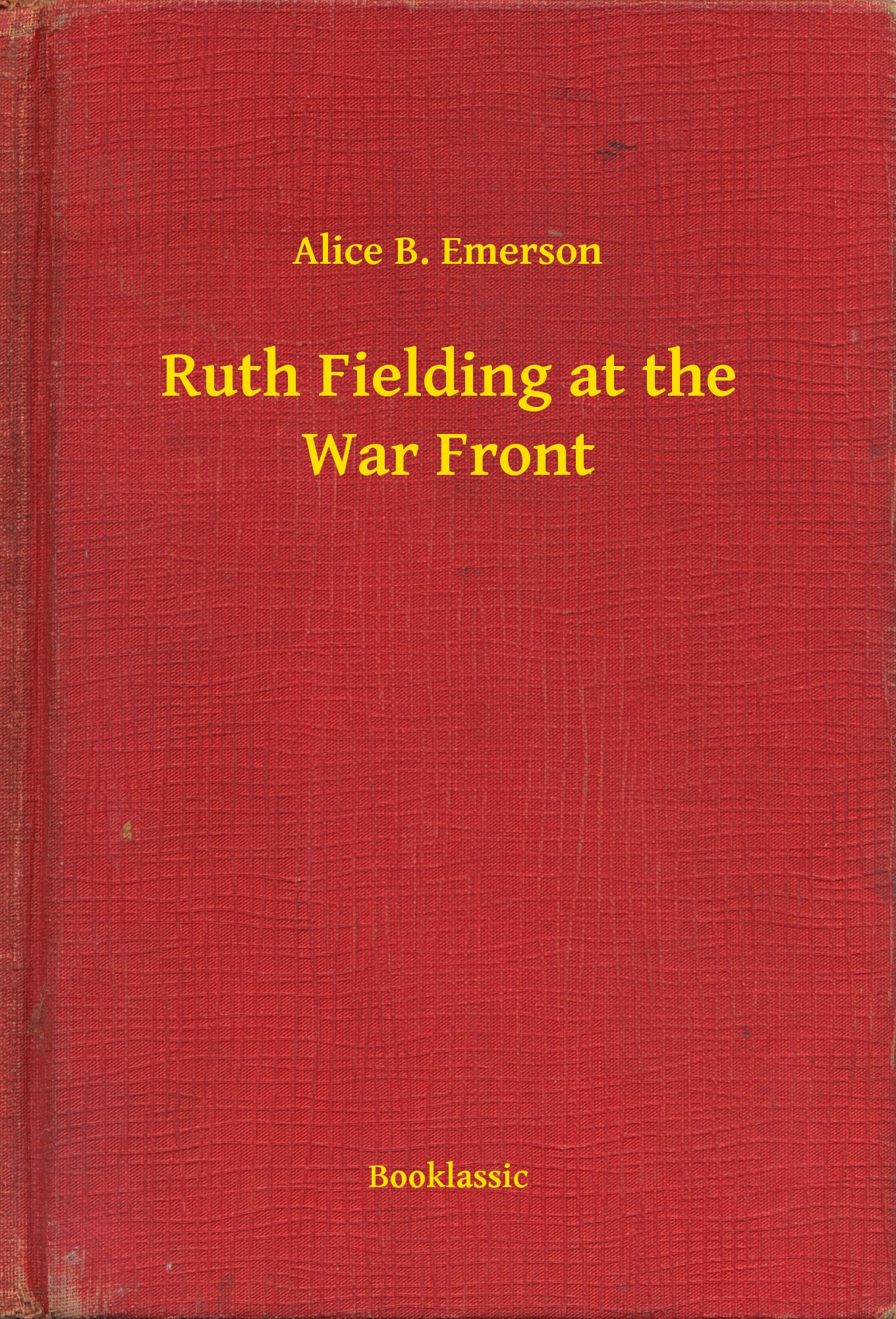 ruth fielding at the war front