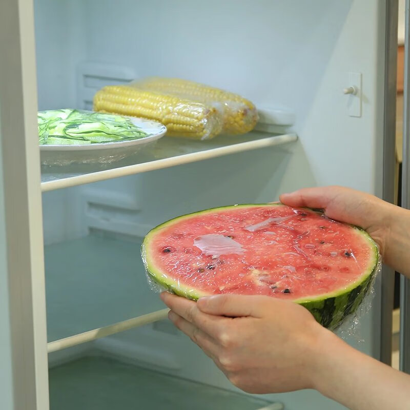 食品大卷家用厨房专用冰箱微波炉水果蔬菜巧撕一次性加厚膜 20CM*20M【2卷装】 1