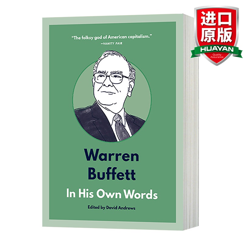 英文原版 巴菲特 用他自己的话来说 Warren Buffett In His Own Words