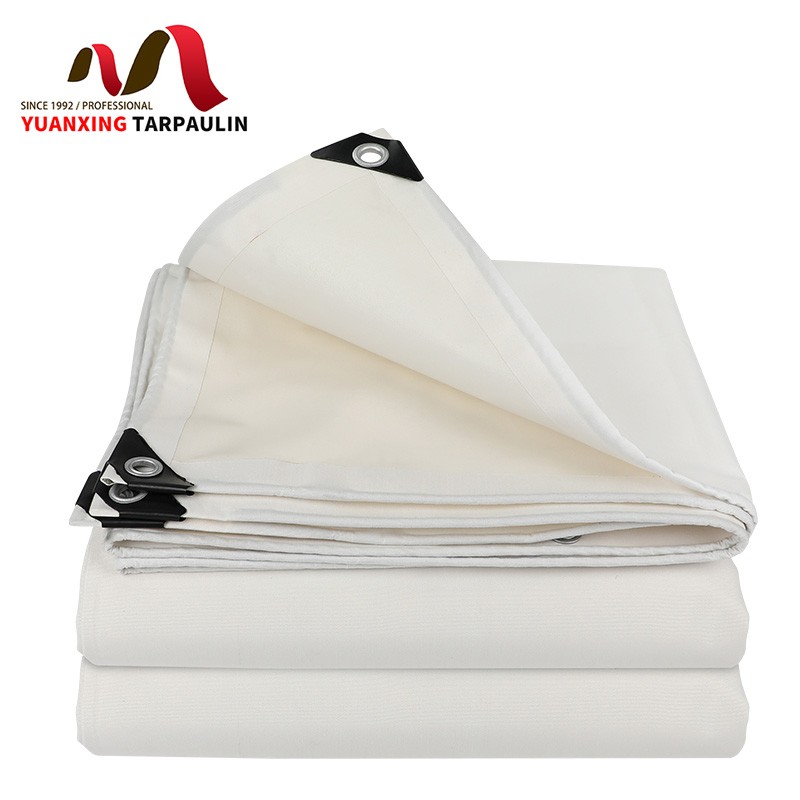 源兴(yuanxing)户外白色帆布 刀刮布耐磨防雨布篷布防水布苫布牛津布