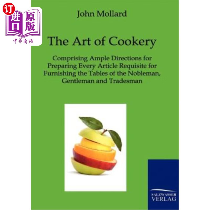 【中商海外直订】the art of cookery