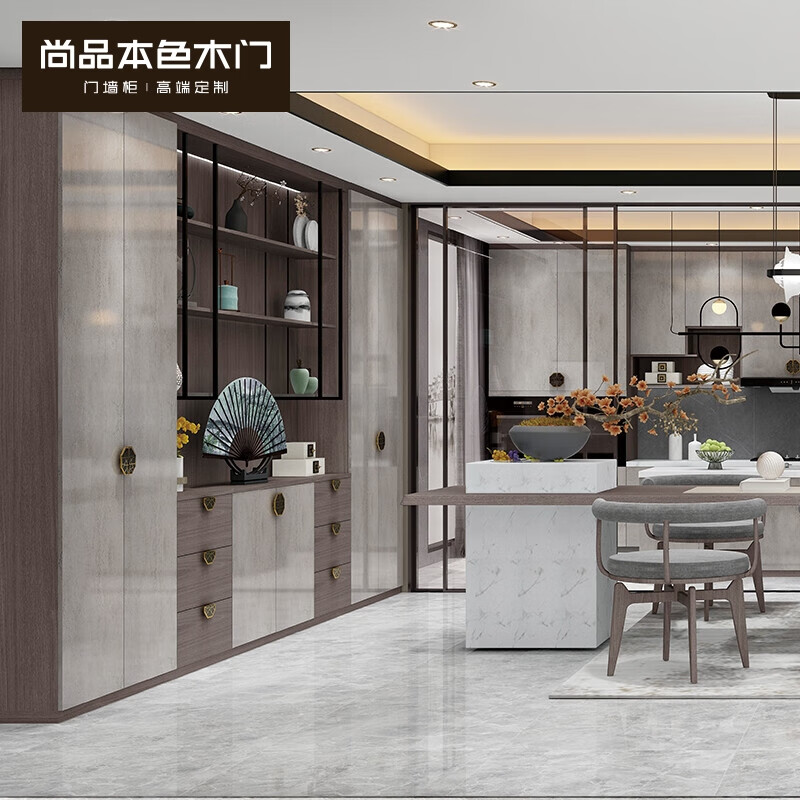 尚品本色 定制衣柜整体卧室衣柜衣橱定做全屋定制推拉门大衣柜衣帽间