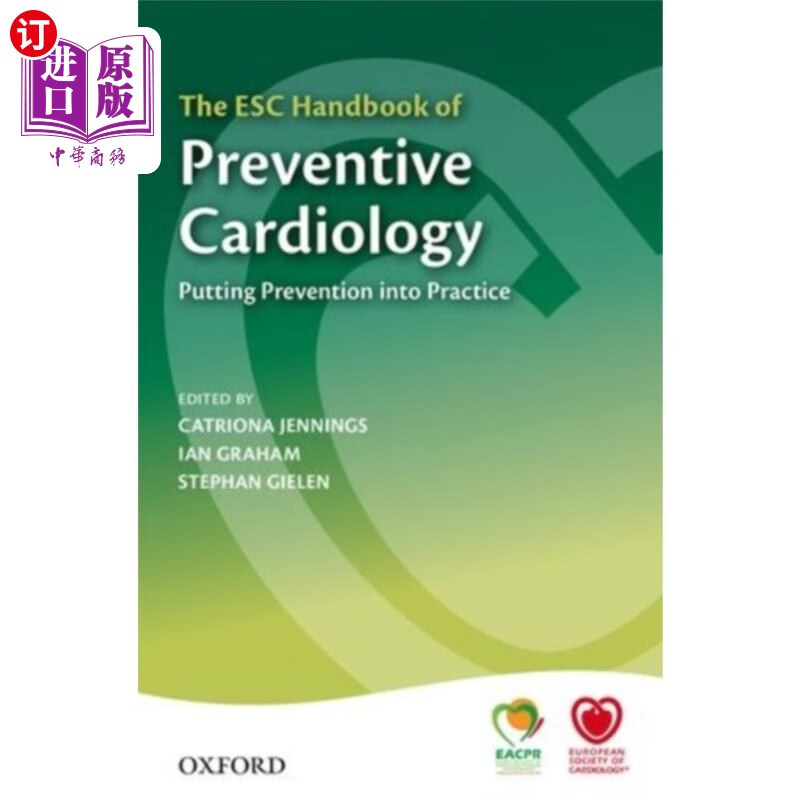 海外直订医药图书esc handbook of preventive cardiology 预防心脏病