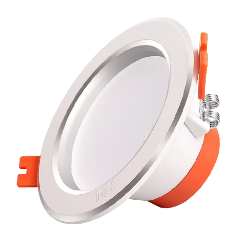 ��ɽ������FSL��ledͲ�������컨�Ƶ����׵�Ƕ��ʽ���Ķ��ƹ������ȵ� ������75-85mm��5w�׹� 4.61Ԫ