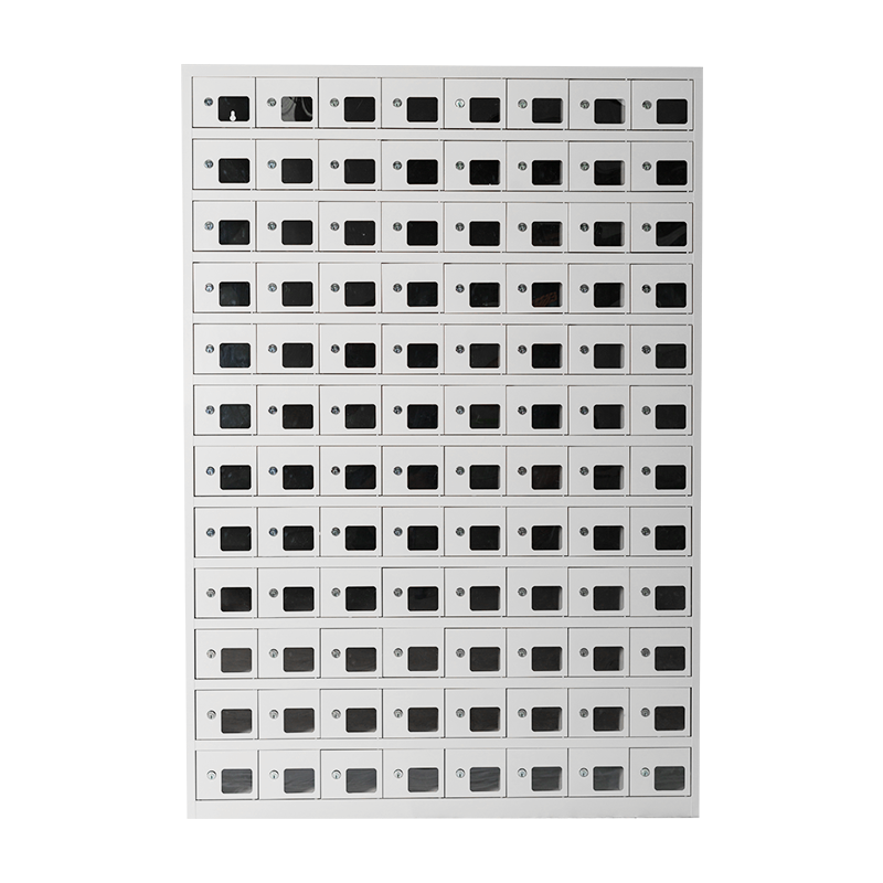 鐵豹手機(jī)存放柜手機(jī)充電柜寄存柜會(huì)議室學(xué)校工廠鐵皮手機(jī)柜鋼制 60門(mén)外玻存放柜