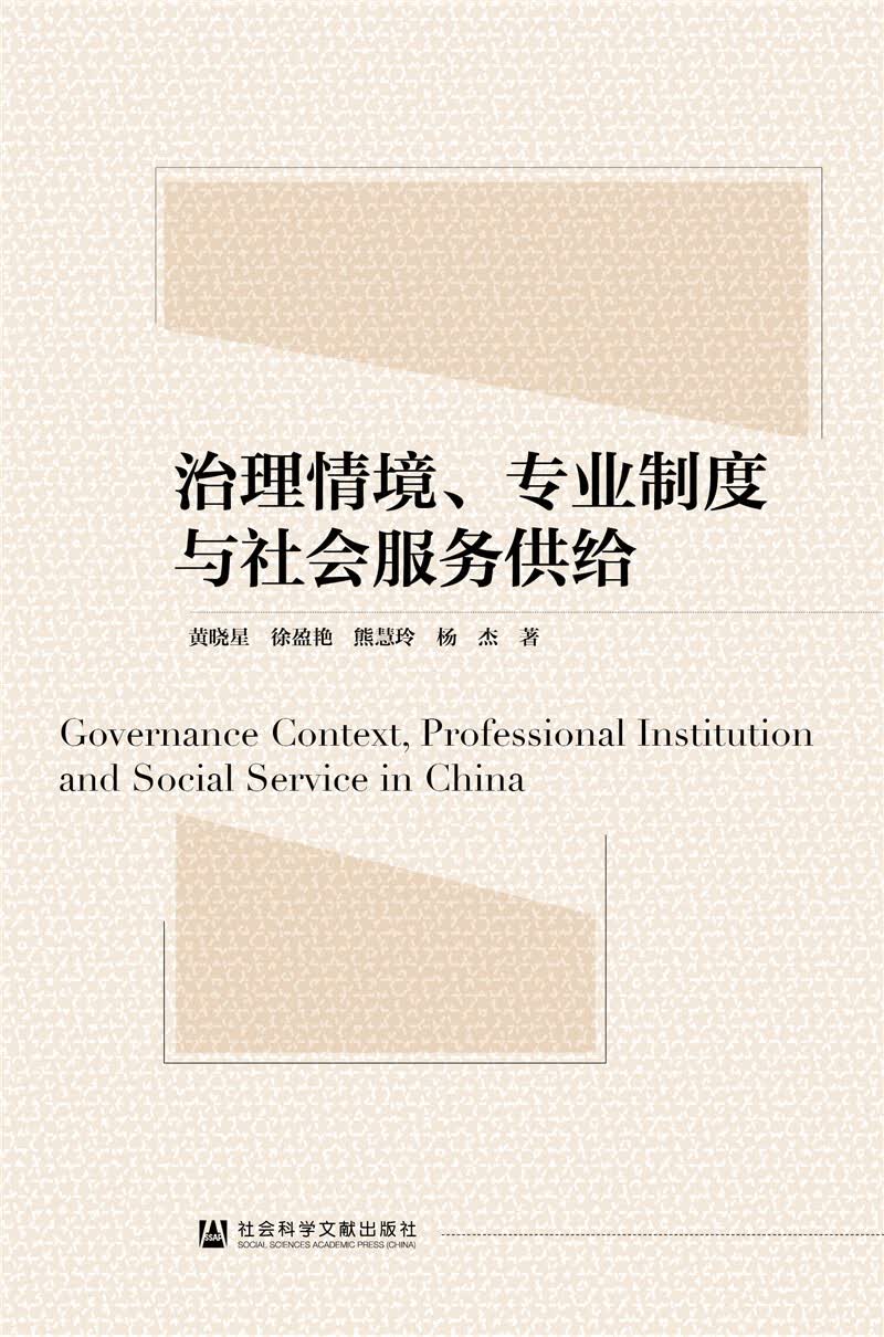 治理情境、专业制度与社会服务供给