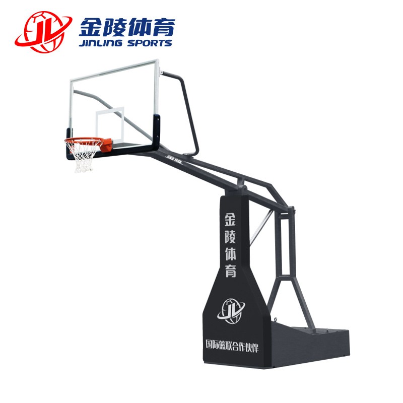 金陵体育 豪华型室外篮球架hwj-1/11220 fiba认证 高