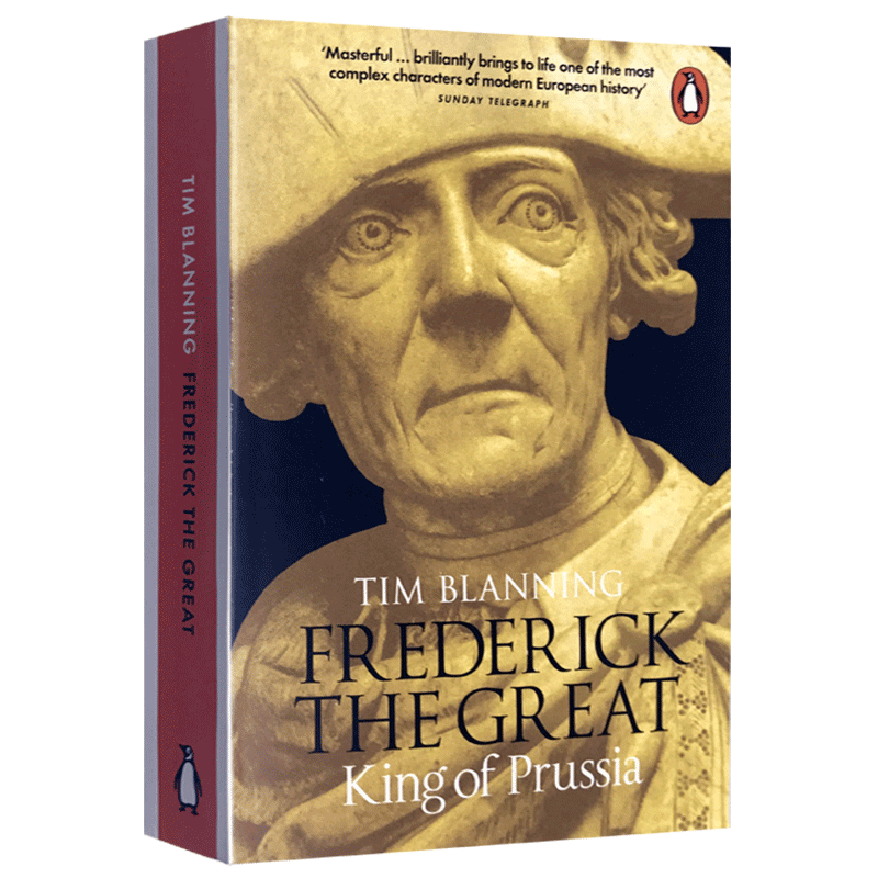 预订英文原版 frederick the great king of prussia欧洲一代