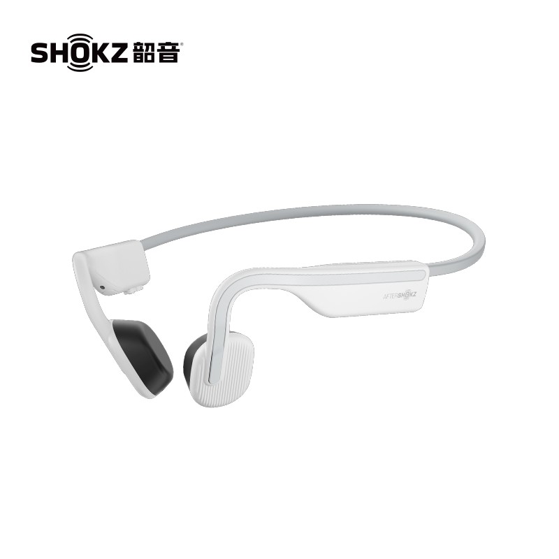 韶音 AfterShokz OpenMove AS660骨传导蓝牙耳机运动耳机无线耳骨传导耳机跑步 白色