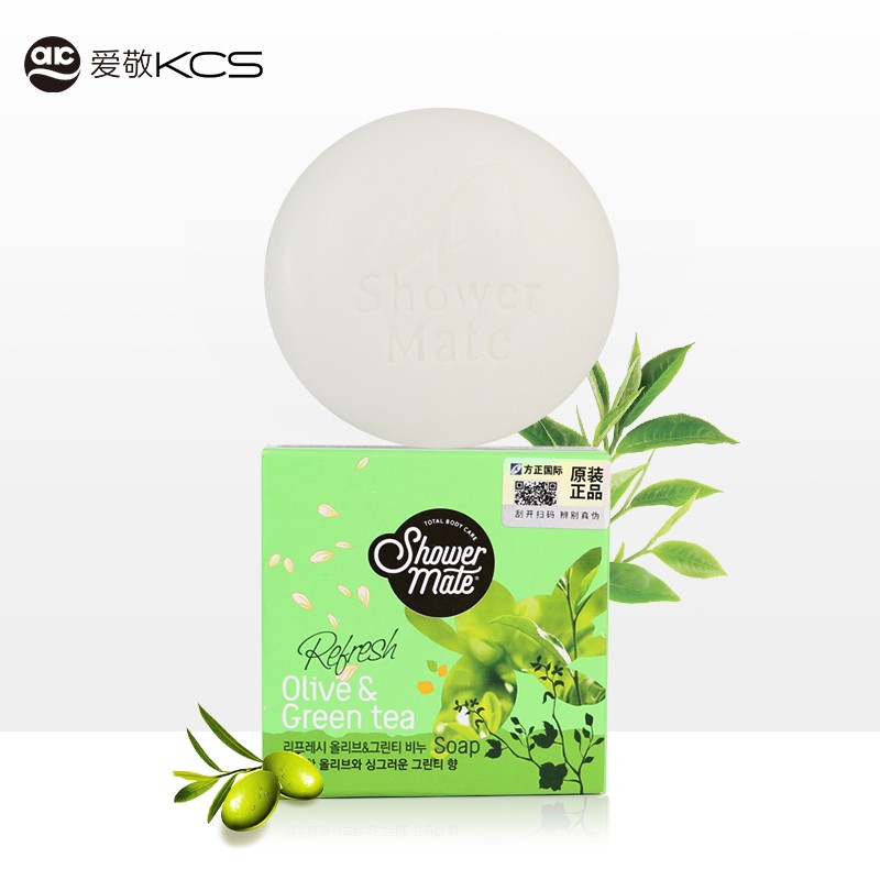 香皂爱敬KCS橄榄绿茶皂香水洁面沐浴皂100g评测哪款值得买,最新款？