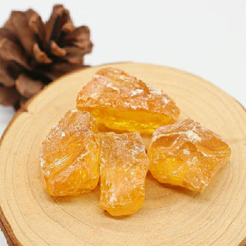 新货松香特级松脂马尾松树脂松脂 松香100克