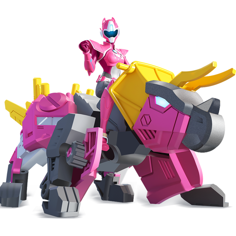 展高（JUMPGO）迷你特工队X玩具超级恐龙力量金刚变形机器人恐龙女孩礼物玩具儿童晶龙战甲特雷斯8602最低价格趋势和评测