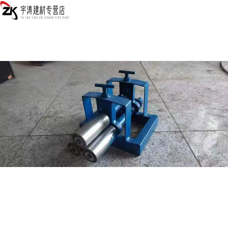 clcey电动钢筋卷圆机 小型铁丝打圈机弯弧机 手动探头扁铁卷板机滚圆