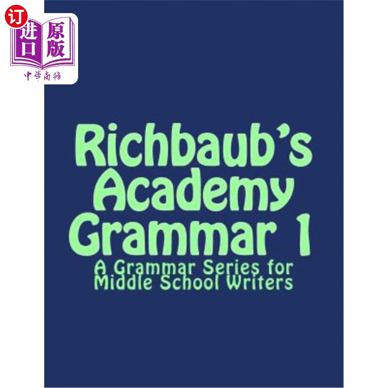 海外直订richbaubs academy grammar 1: a grammar series for