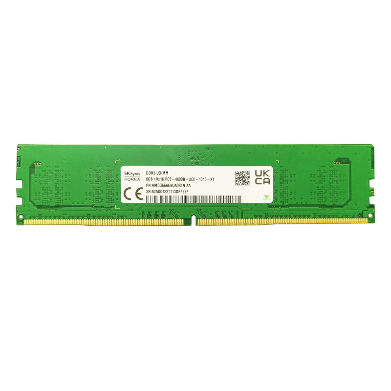 SK HYNIX ����ʿ DDR5 ̨ʽ���ڴ��� 8GB 4800MHz Mdie���� 849Ԫ