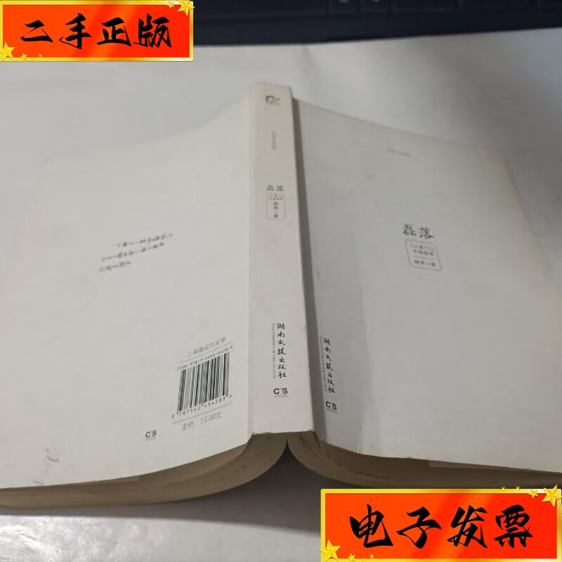 【二手九成新】磊落 湖南文艺出版社