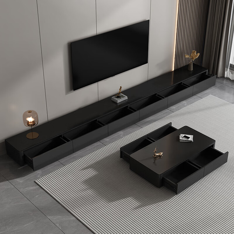 这10款电视柜登十大品牌榜高颜值收纳强,客厅C位担当-图片7