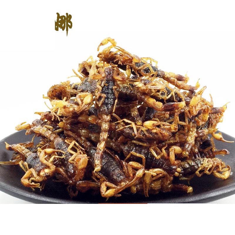 虎钢馋清江浦油炸沂蒙十足全蝎山区公蝎下单现炸现发香辣休闲小零食
