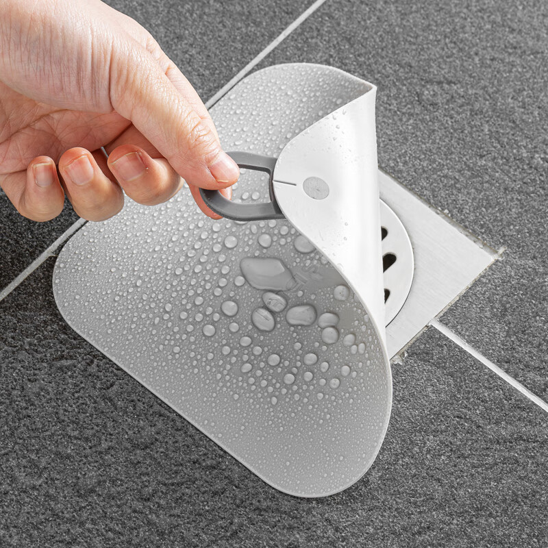 家の物语日本地漏防臭垫硅胶卫生间地漏盖下水道封口反味密封盖防返臭神器