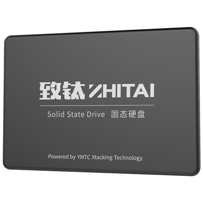 致钛（ZhiTai）长江存储 256GB SSD固态硬盘 SATA 3.0 接口 SC001 Active系列