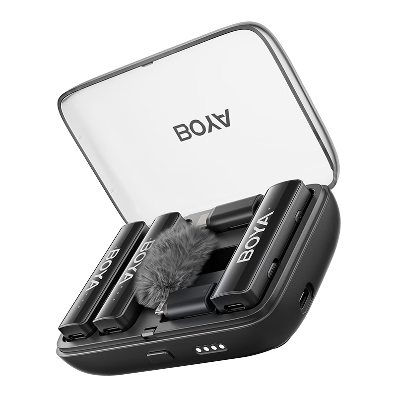 BOYA ����BOYALINK���������˷�һ�϶�����רҵ���� ����ֻ�ֱ����������vlog����Ƶ����������Ͳ