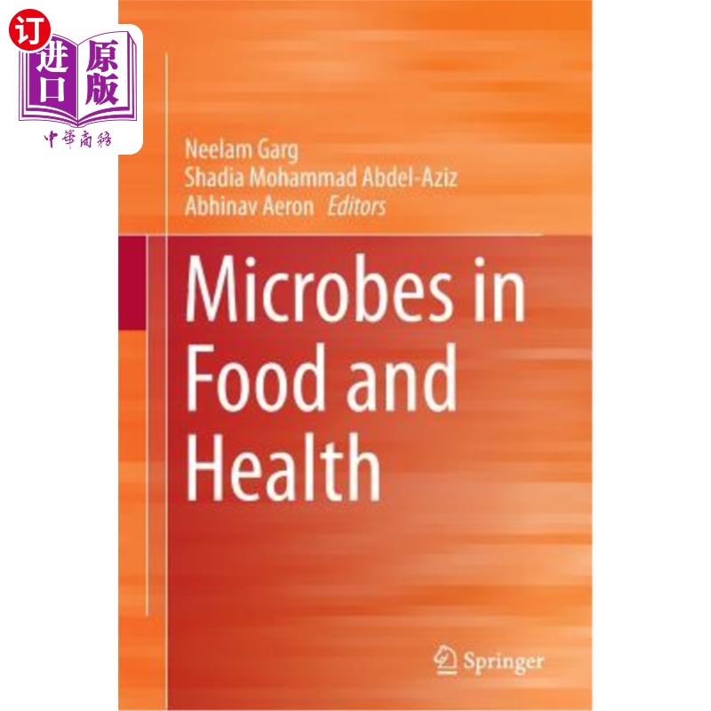 海外直订microbes in food and health 食品与健康中的微生物
