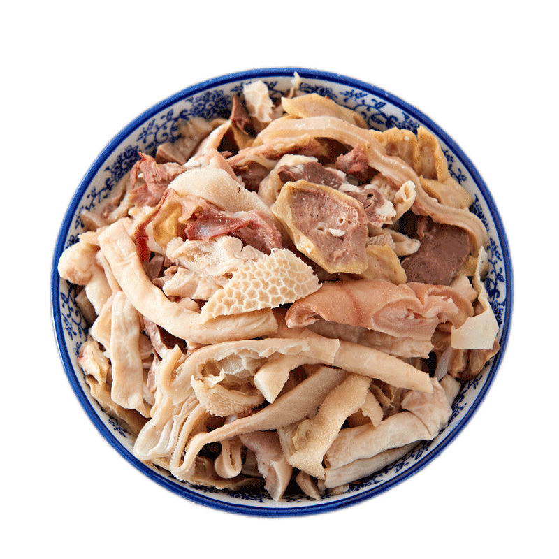 皇金蜜熟羊杂国产冷冻羊肚羊肉筋肠心肺羊奶渣碎汤火锅食材无肝无肺免切 无肝羊杂 4斤高性价比高么？