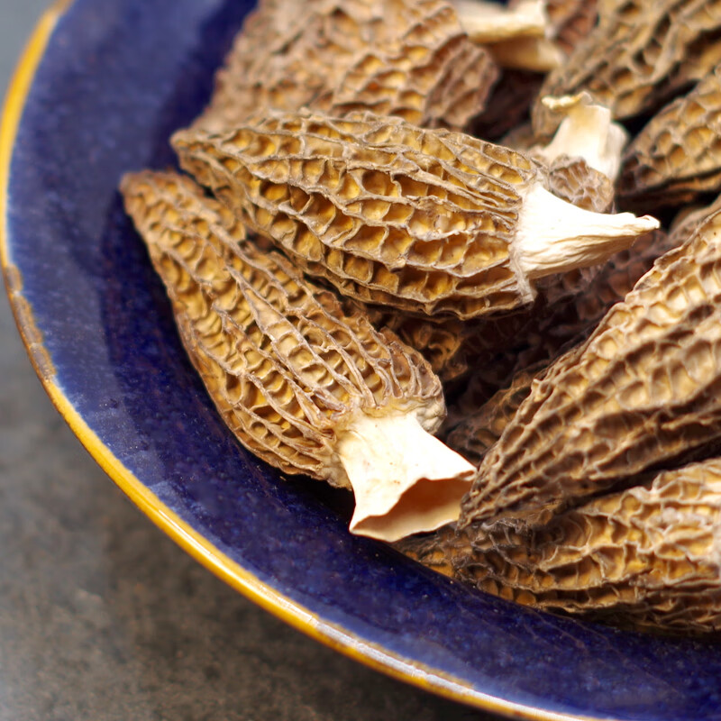 禾澹羊肚菌100干货云南特产菌新鲜羊肚菌蘑菇炖汤食用农产品 100g