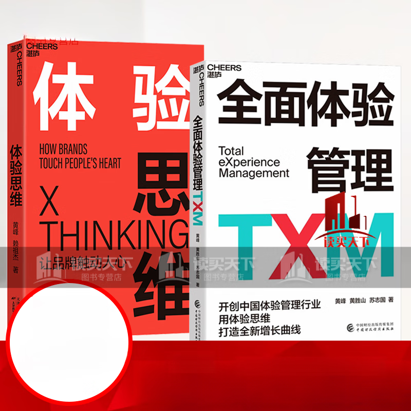 体验思维 全面体验管理txm 2册 黄蜂 黄胜山 苏志国著 开创中国体验