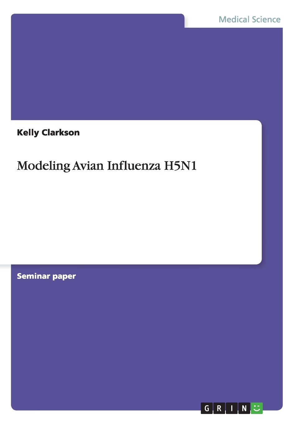 【预售 按需印刷】modeling avian influenza h5n1