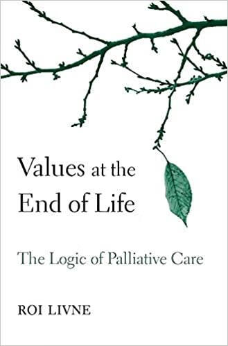 预订values at the end of life: the logic of palliative care