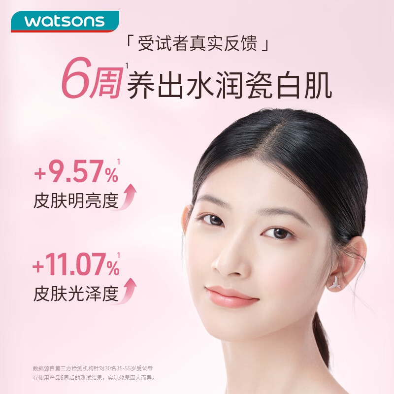 屈臣氏燕窝爽肤精华补水保湿水系列 皙白沁润柔肌水 150ml