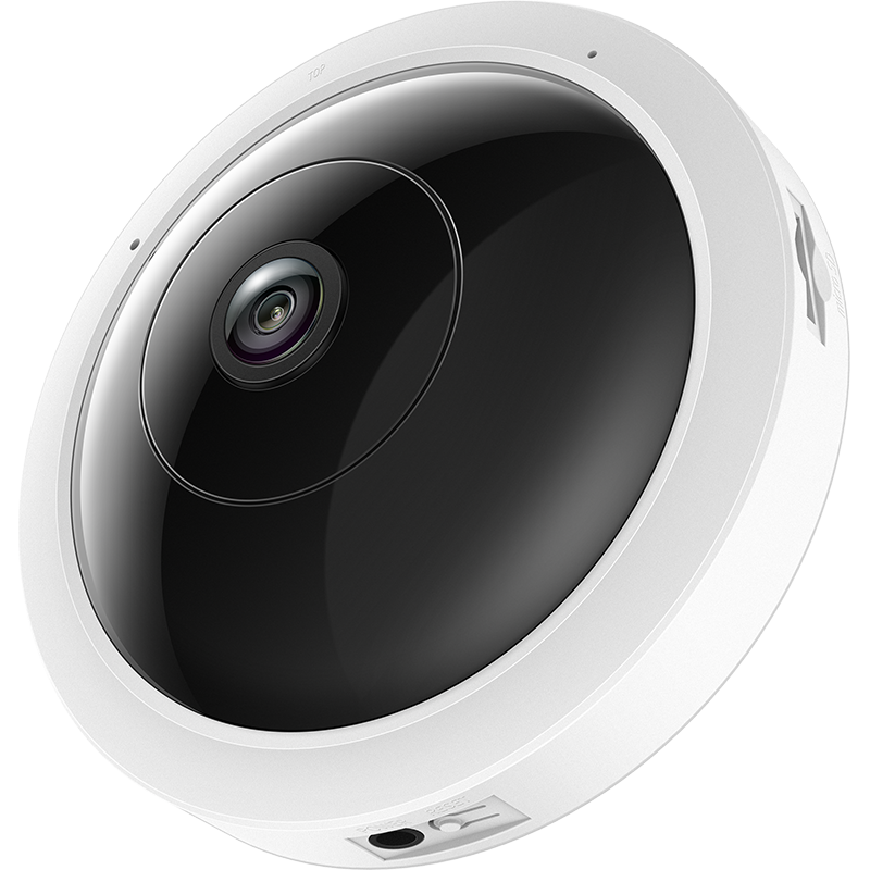 普聯(lián)（TP-LINK） 家用無線監(jiān)控?cái)z像頭室內(nèi) 360度全景高清WiFi手機(jī)遠(yuǎn)程魚眼監(jiān)控網(wǎng)絡(luò)攝像機(jī) TL-IPC55A【500萬像素/一分四屏】 128G內(nèi)存卡【活動(dòng)升級(jí)256G卡】