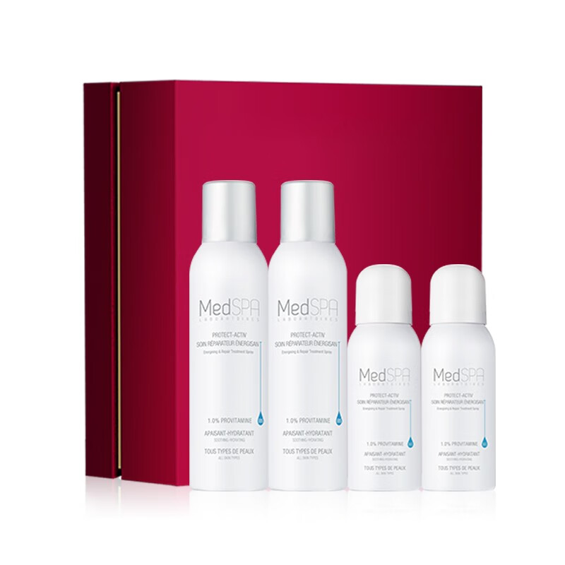 法国美帕medspa喷雾礼盒强韧修护维生素b5喷雾礼盒(150ml*2 75ml*2)