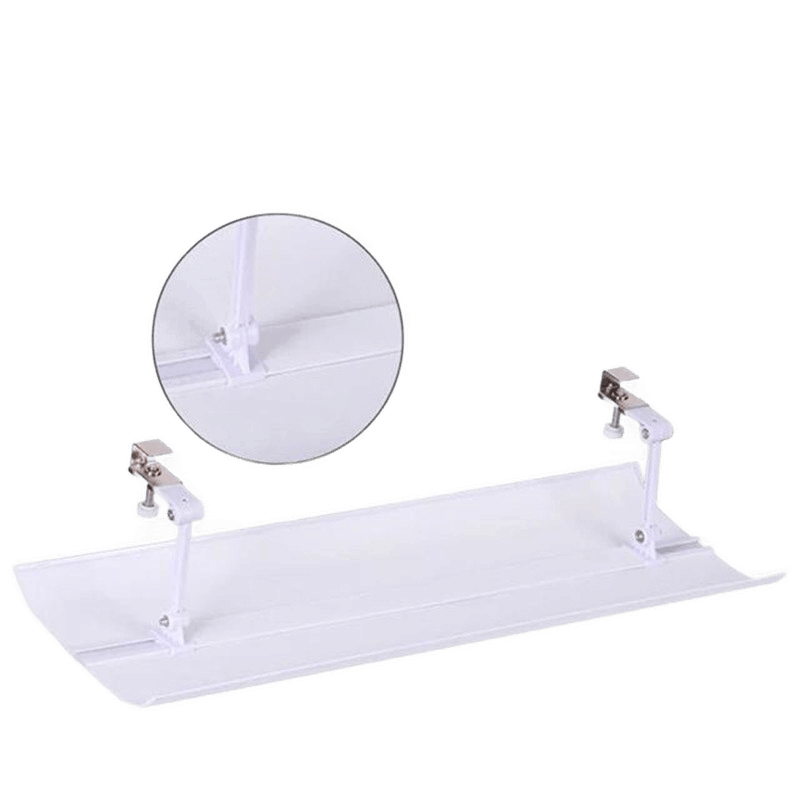 阿斯卡利中央空调挡风板遮风板防直吹冷暖风出风口挡板防风罩办公室空调出风口挡风罩 40厘米吸顶机专用-单片